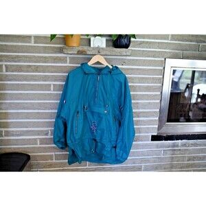 VTG SNUGGLER SKI WEAR Teal Green 12 Womens  Aztec Jacket anorak carly